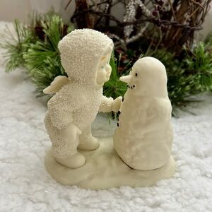 Department 56 Snowbabies “Why Don't You Talk to Me” Item#6801-2.